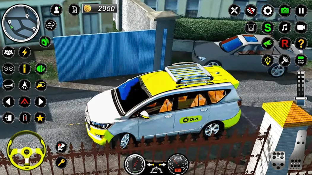 City Taxi Games Taxi Simulator — взломанная версия, Безлимитные деньги и топливо — скриншот 5