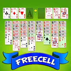 Скачать FreeCell Solitaire - Card Game мод — Безлимитные подсказки и отмена ходов