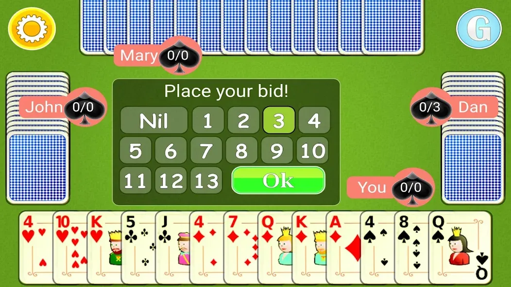 Скачать Spades Mobile мод — Без рекламы и бесконечные монеты — скриншот 2 Скачать Spades Mobile мод — Без рекламы и бесконечные монеты — скриншот 2
