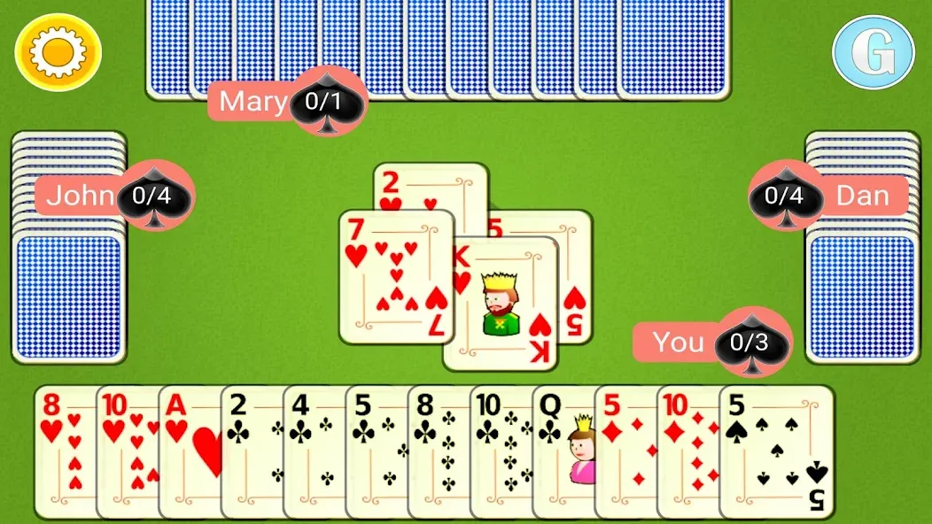 Скачать Spades Mobile мод — Без рекламы и бесконечные монеты — скриншот 3 Скачать Spades Mobile мод — Без рекламы и бесконечные монеты — скриншот 3