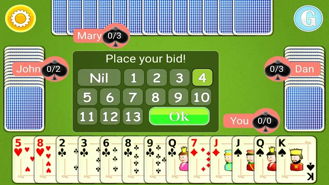 Скачать Spades Mobile мод — Без рекламы и бесконечные монеты — скриншот 4 Скачать Spades Mobile мод — Без рекламы и бесконечные монеты — скриншот 4