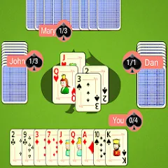 Скачать Spades Mobile мод — Без рекламы и бесконечные монеты