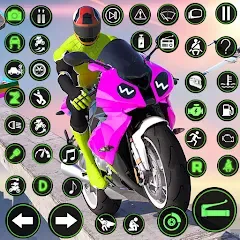 Скачать взлом Racing Bike Stunt Games Master — Безлимитные деньги и всё открыто