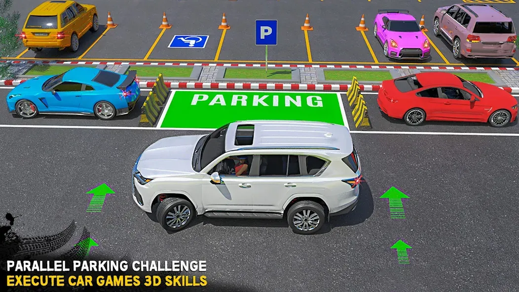 Скачать Car Parking 3D - Car Games 3D Mod APK — Безлимитные деньги и все машины открыты — скриншот 3 Скачать Car Parking 3D - Car Games 3D Mod APK — Безлимитные деньги и все машины открыты — скриншот 3