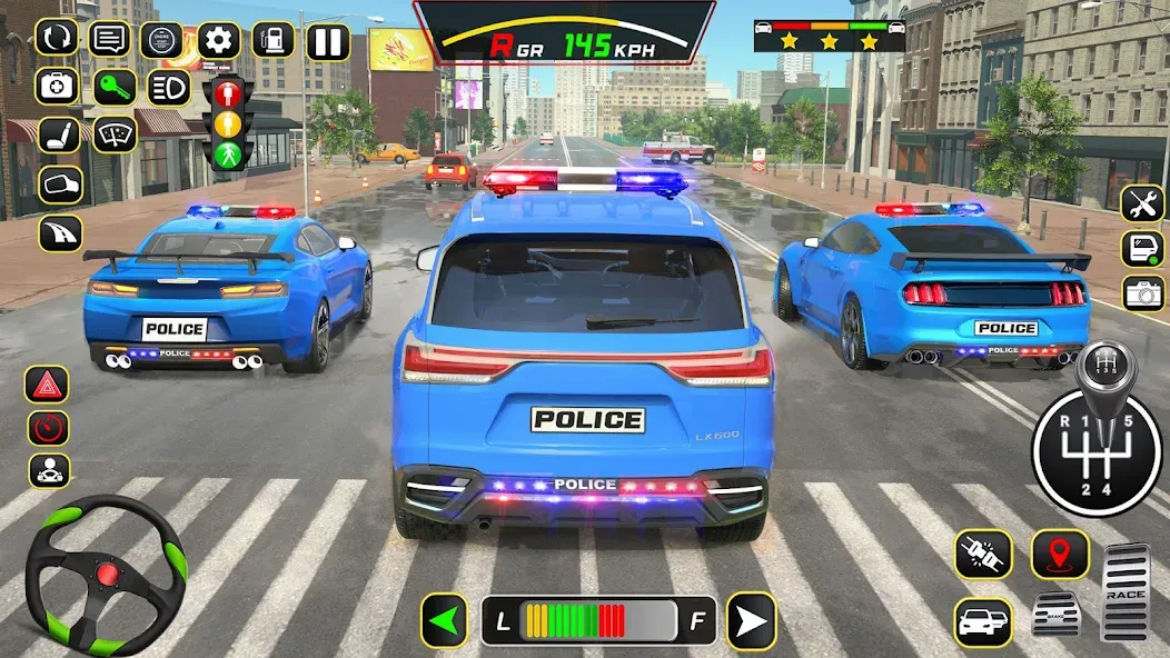 Скачать Police Car Driving School Game последней версии — Безлимитные деньги и все машины — скриншот 4 Скачать Police Car Driving School Game последней версии — Безлимитные деньги и все машины — скриншот 4