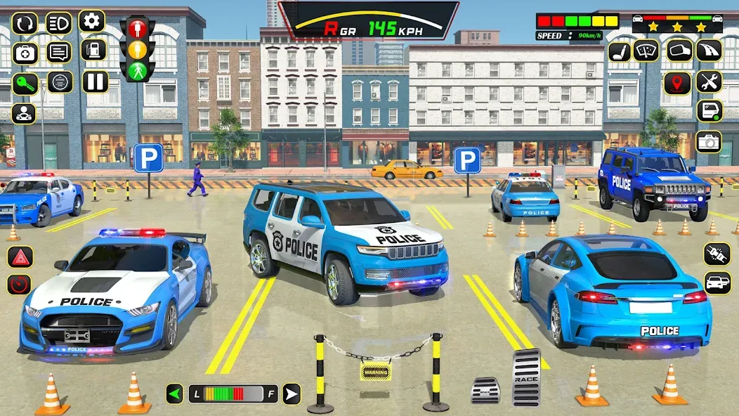 Скачать Police Car Driving School Game последней версии — Безлимитные деньги и все машины — скриншот 5 Скачать Police Car Driving School Game последней версии — Безлимитные деньги и все машины — скриншот 5