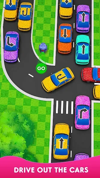 Traffic Jam - Car Escape Games взломанный APK — Без рекламы и бесконечные подсказки — скриншот 1