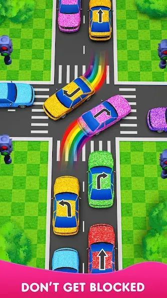 Traffic Jam - Car Escape Games взломанный APK — Без рекламы и бесконечные подсказки — скриншот 2