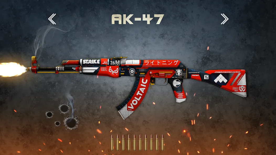 Мод Gun Simulator 3D & Time Bomb — Безлимитные патроны и оружие, скачать APK — скриншот 3 Мод Gun Simulator 3D & Time Bomb — Безлимитные патроны и оружие, скачать APK — скриншот 3