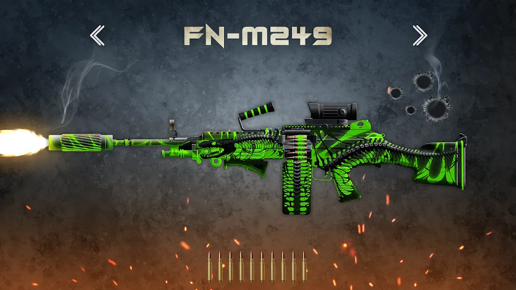 Мод Gun Simulator 3D & Time Bomb — Безлимитные патроны и оружие, скачать APK — скриншот 4 Мод Gun Simulator 3D & Time Bomb — Безлимитные патроны и оружие, скачать APK — скриншот 4