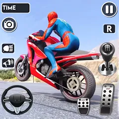 Spider Bike Stunt 3D Mega Ramp (Мод: Безлимитные деньги и все байки открыты) — скачать на Андроид