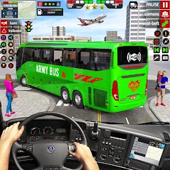 US Military Coach Simulator 3D (Мод: Безлимитные деньги и топливо) — скачать на Андроид