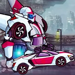 Robot War Transformation Game MOD APK скачать на Андроид — Много роботов и все уровни открыты