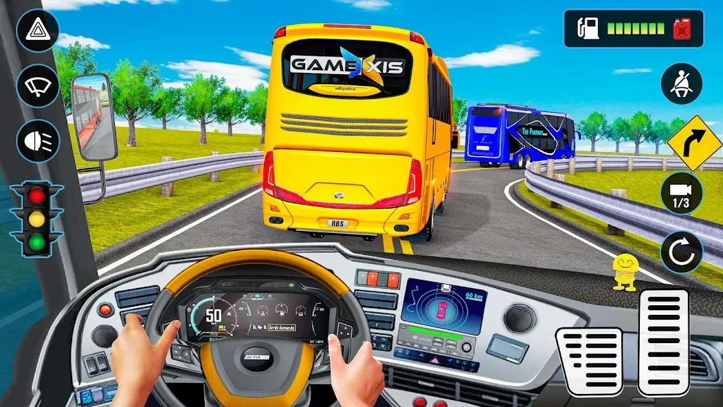 Скачать Real Bus Simulator: WW BusTour бесплатно — Безлимитные деньги и топливо — скриншот 3