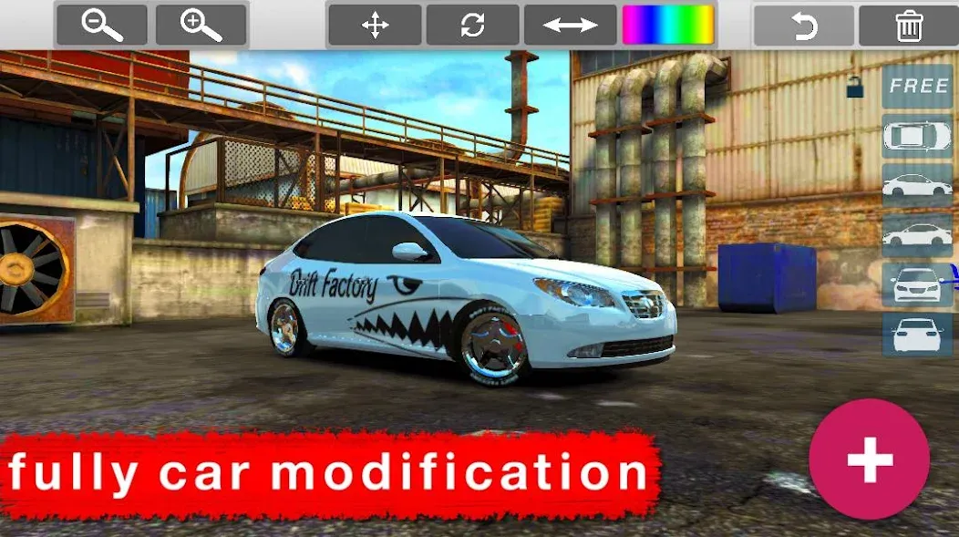 Drift Factory هجوله فاكتوري — скачать мод: Безлимитные деньги и все машины открыты — скриншот 4 Drift Factory هجوله فاكتوري — скачать мод: Безлимитные деньги и все машины открыты — скриншот 4
