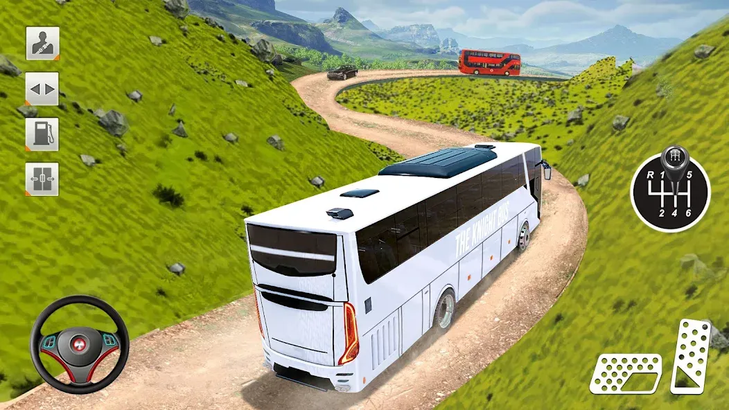 Modern Bus Simulator: Bus Game бесплатно на Андроид — мод: Безлимитные деньги и топливо — скриншот 1 Modern Bus Simulator: Bus Game бесплатно на Андроид — мод: Безлимитные деньги и топливо — скриншот 1