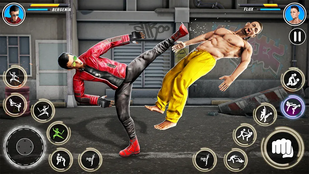 Kung Fu karate: Fighting Games — Безлимитные деньги и энергия, скачать мод APK — скриншот 1