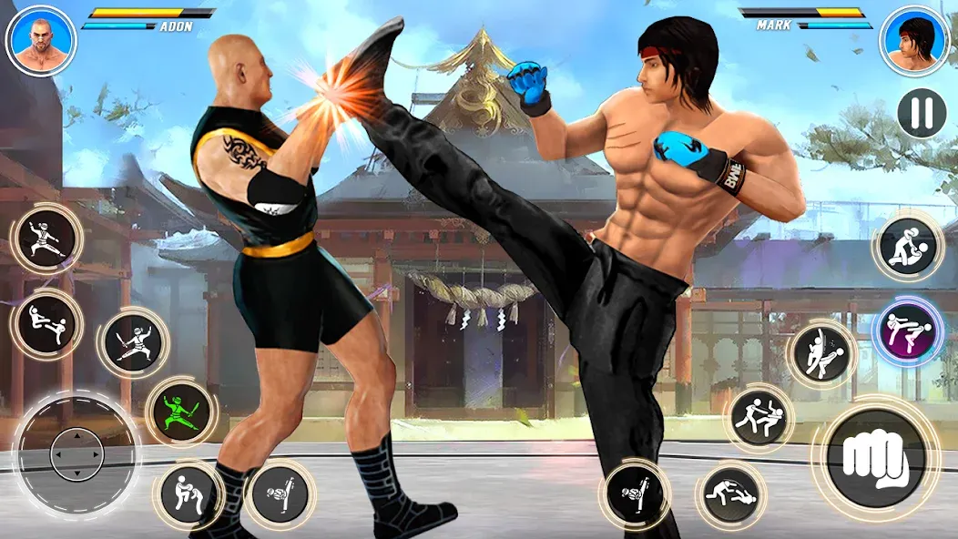 Kung Fu karate: Fighting Games — Безлимитные деньги и энергия, скачать мод APK — скриншот 3