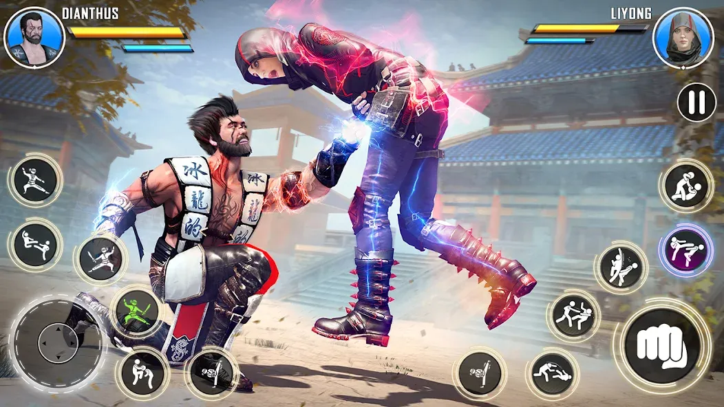 Kung Fu karate: Fighting Games — Безлимитные деньги и энергия, скачать мод APK — скриншот 5