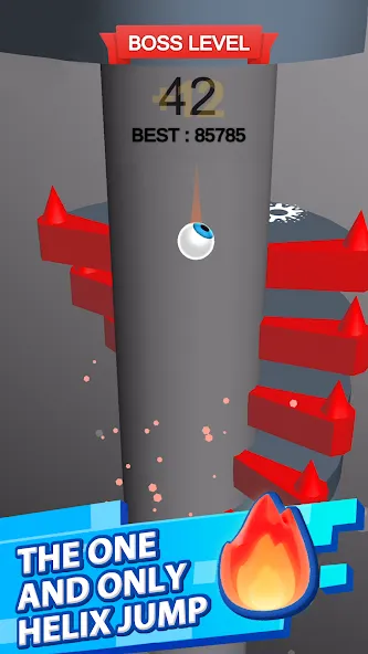 Скачать взлом Helix Jump — Без рекламы и бесконечные жизни — скриншот 1 Скачать взлом Helix Jump — Без рекламы и бесконечные жизни — скриншот 1