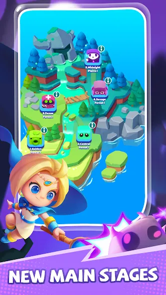 PunBall MOD APK: Безлимитные жизни и усиленный урон — скриншот 4