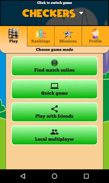Мод Checkers Online - Duel friends — Игра с друзьями без ограничений, скачать APK — скриншот 3 Мод Checkers Online - Duel friends — Игра с друзьями без ограничений, скачать APK — скриншот 3