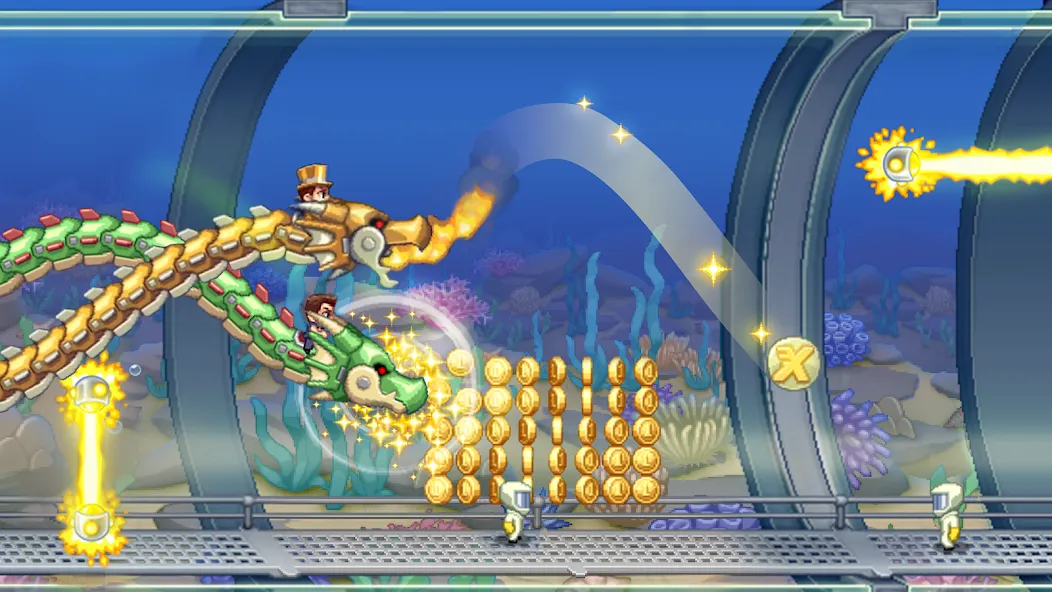 Скачать Jetpack Joyride — Безлимитные монеты и усилители — скриншот 1