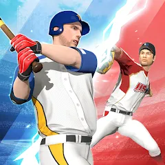 Скачать Baseball Play: Real-time PVP на Андроид с модом — Реалистичные матчи и быстрая победа