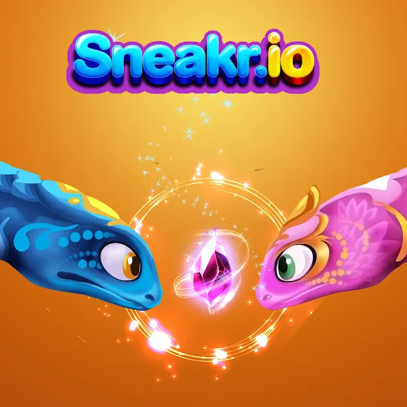 Скачать Sneak.io - Snake Game — Бесконечные очки и усиления — скриншот 2