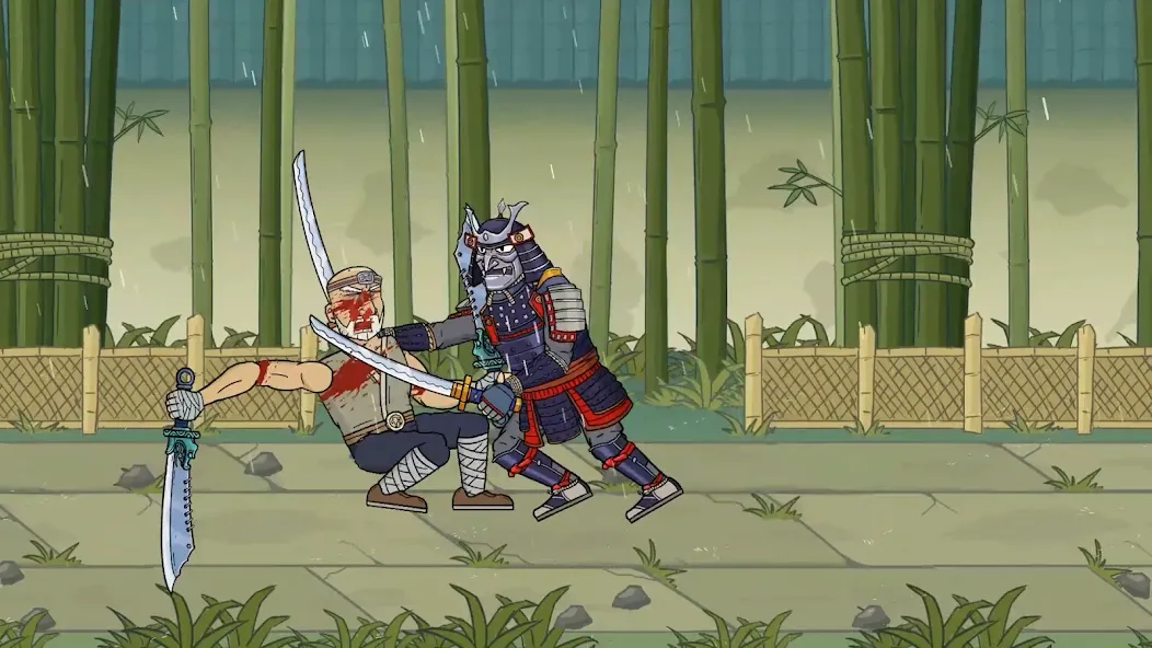 Crazy Samurai на телефон — скачать мод: Безлимитные монеты и усиленный самурай — скриншот 3 Crazy Samurai на телефон — скачать мод: Безлимитные монеты и усиленный самурай — скриншот 3