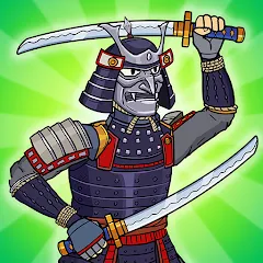 Crazy Samurai на телефон — скачать мод: Безлимитные монеты и усиленный самурай