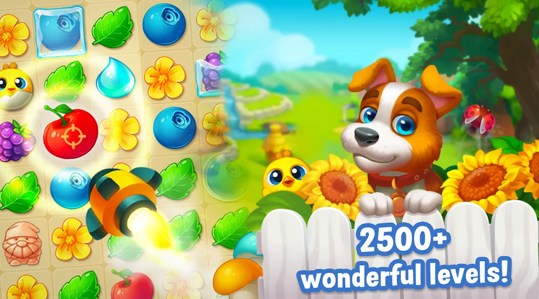 Ranch Adventures: Amazing Matc — Безлимитные монеты и жизни, скачать мод APK — скриншот 3 Ranch Adventures: Amazing Matc — Безлимитные монеты и жизни, скачать мод APK — скриншот 3