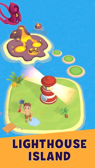 Мод Lighthouse Island — Безлимитные ресурсы и открытые уровни, скачать APK — скриншот 1 Мод Lighthouse Island — Безлимитные ресурсы и открытые уровни, скачать APK — скриншот 1
