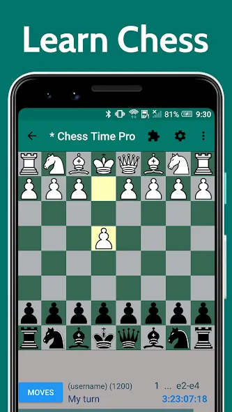 Скачать Chess Time - Multiplayer Chess Mod APK — Мультиплеерные шахматы без ограничений — скриншот 1 Скачать Chess Time - Multiplayer Chess Mod APK — Мультиплеерные шахматы без ограничений — скриншот 1