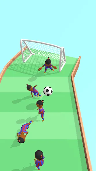 Soccer Dash взломанный APK — Безлимитные монеты и энергия — скриншот 1