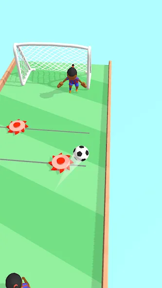 Soccer Dash взломанный APK — Безлимитные монеты и энергия — скриншот 5