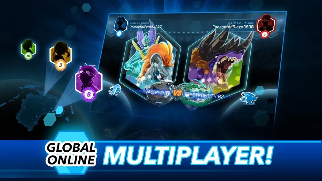 Скачать мод BEYBLADE BURST app — Безлимитные деньги и открыты все уровни — скриншот 3 Скачать мод BEYBLADE BURST app — Безлимитные деньги и открыты все уровни — скриншот 3