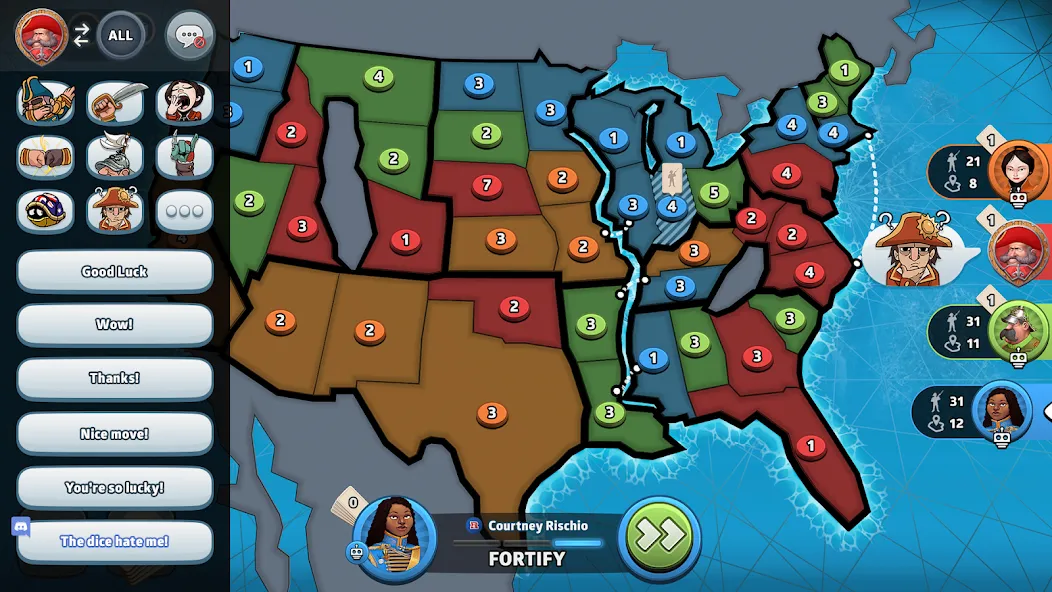RISK: Global Domination взломанный APK — Безлимитные деньги и карты открыты — скриншот 3 RISK: Global Domination взломанный APK — Безлимитные деньги и карты открыты — скриншот 3