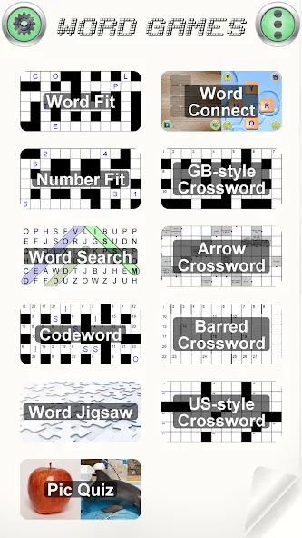 Word Games — последняя версия с модом (Безлимитные подсказки и открыты все уровни) — скриншот 1 Word Games — последняя версия с модом (Безлимитные подсказки и открыты все уровни) — скриншот 1