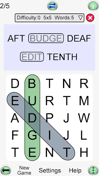 Word Search Ultimate взлом на Андроид — Без рекламы и подсказки доступны — скриншот 2