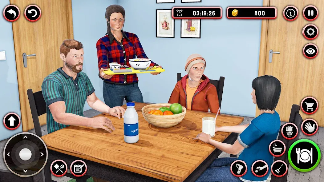 Mom Simulator & Mom Games — Безлимитные деньги и всё открыто, скачать мод APK — скриншот 2