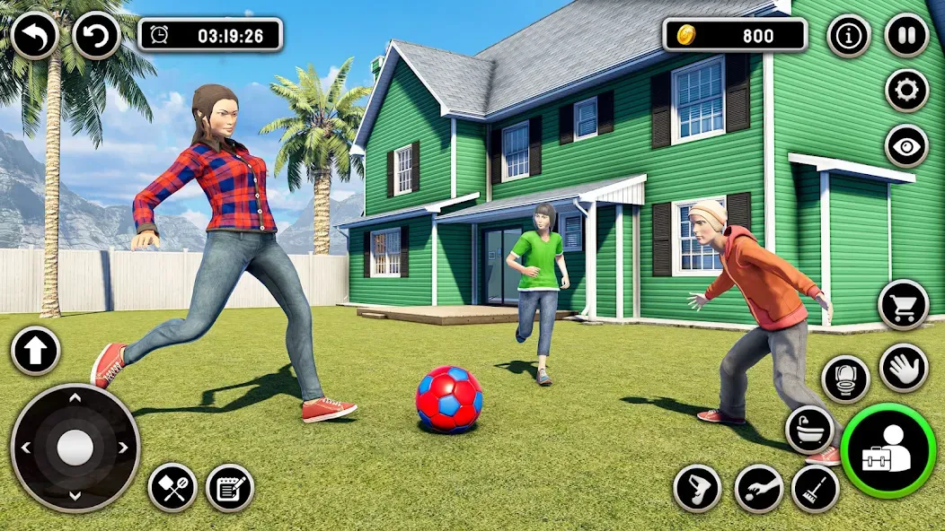 Mom Simulator & Mom Games — Безлимитные деньги и всё открыто, скачать мод APK — скриншот 4