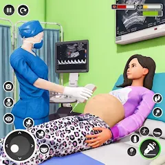 Скачать Pregnant Mom Simulator Games последней версии — Безлимитные деньги и все уровни открыты