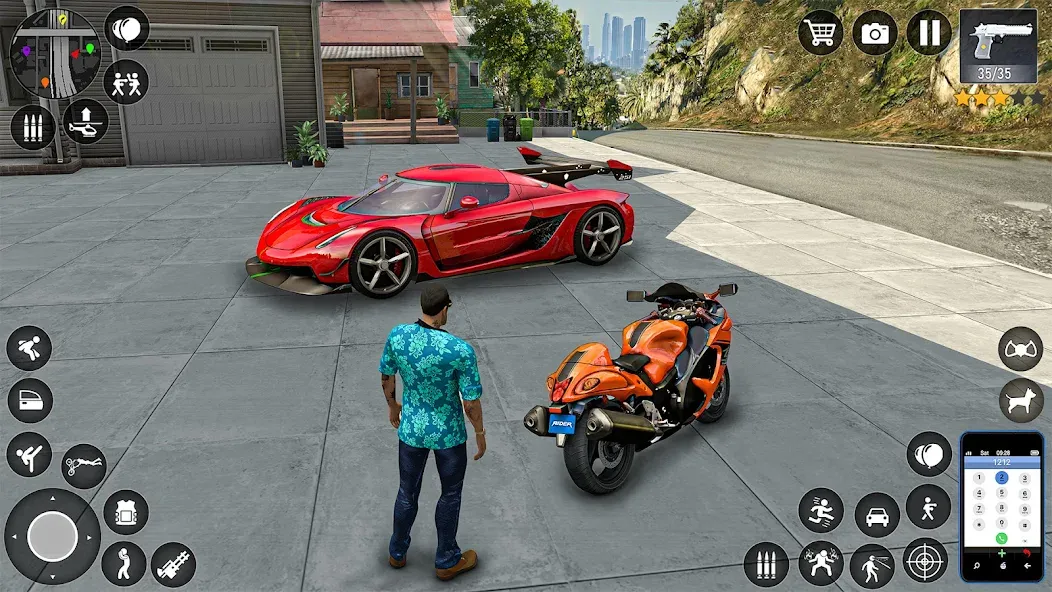 Grand Vegas Simulator MOD APK скачать на Андроид — Безлимитные деньги и всё открыто — скриншот 2