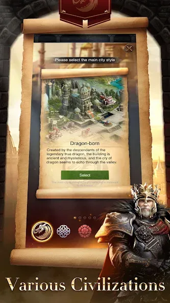 Clash of Kings бесплатно на Андроид — мод: Безлимитные ресурсы и ускоренное строительство — скриншот 2