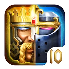 Clash of Kings бесплатно на Андроид — мод: Безлимитные ресурсы и ускоренное строительство