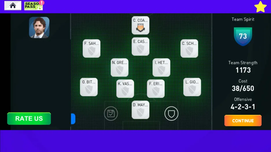PESfOOTBALL MOBILE 2023 — скачать мод: Улучшенная графика и новые команды — скриншот 3 PESfOOTBALL MOBILE 2023 — скачать мод: Улучшенная графика и новые команды — скриншот 3