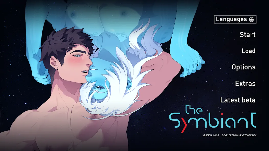 The Symbiant BL Yaoi Story взломанный APK — Открыты все сцены и выборы — скриншот 1
