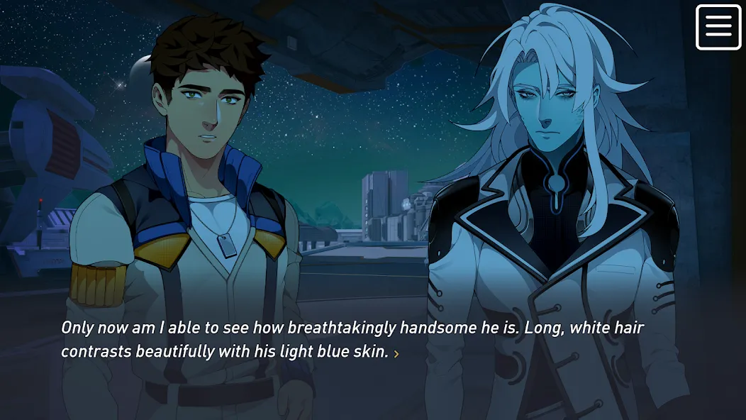 The Symbiant BL Yaoi Story взломанный APK — Открыты все сцены и выборы — скриншот 4