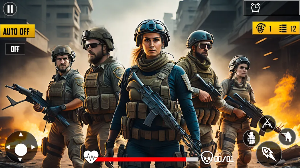 Скачать Gun Shooting Games Fps Offline — Безлимитные патроны и оружие — скриншот 2 Скачать Gun Shooting Games Fps Offline — Безлимитные патроны и оружие — скриншот 2